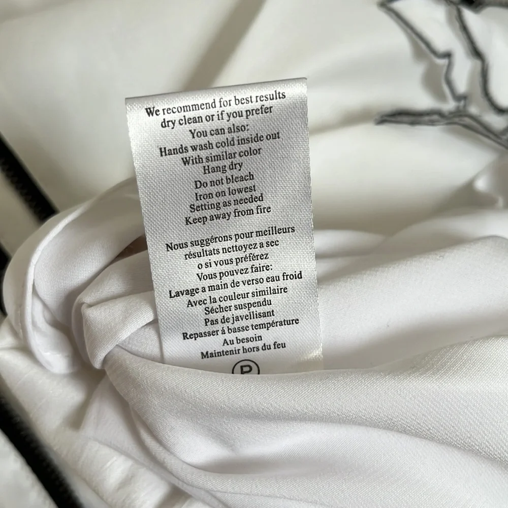 Samuel Dong white coat dress size small - Picture 10 of 10